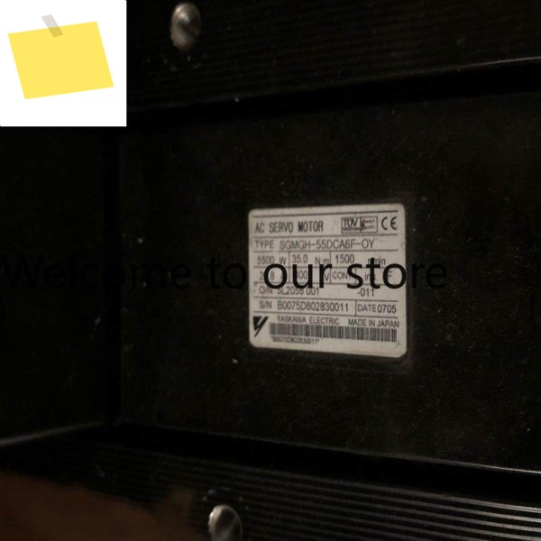 야스카와 서보 모터 고출력 SGMGH-55DCA61SGMGH-55DCA6F-OY 1년 제품 이미지
