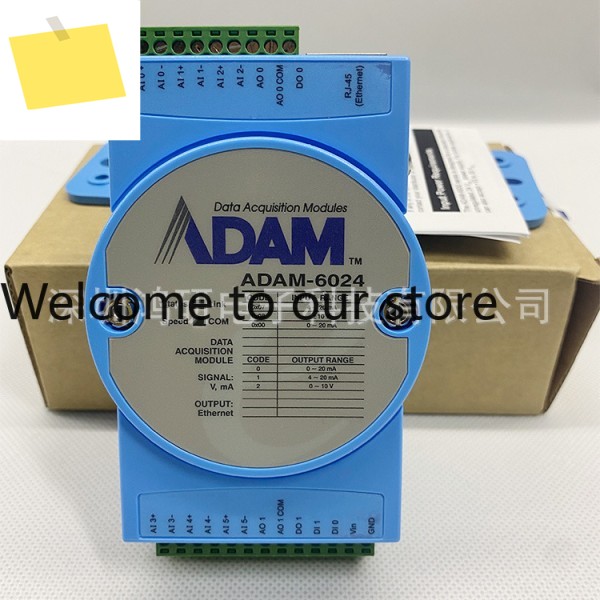 Advantech ADAM-6024 Adam 모듈 12방향 범용 입출력 이더넷 IO 제품 이미지