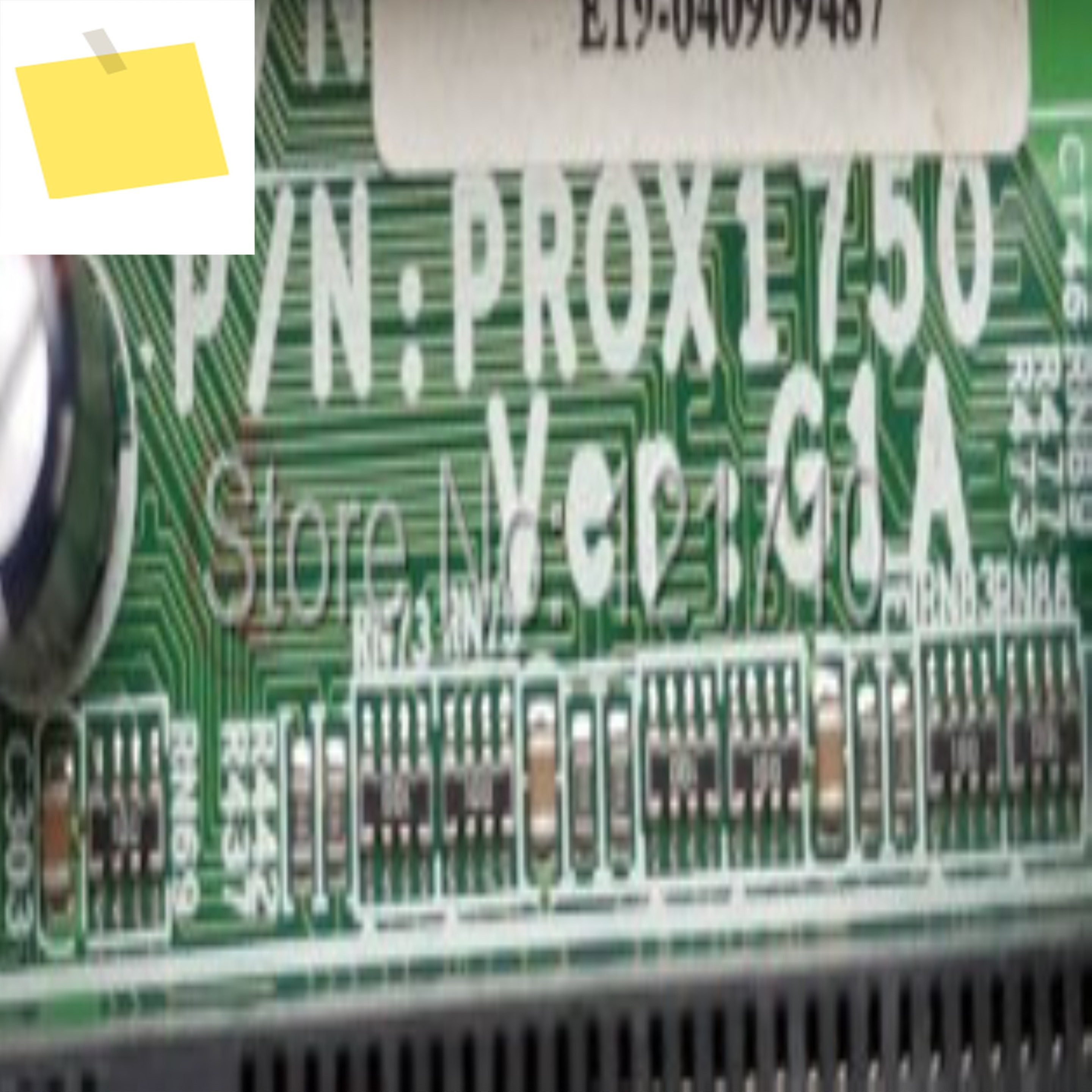 산업용 장비 보드 PROX1750 VER G1A USB 인터페이스 제품 이미지