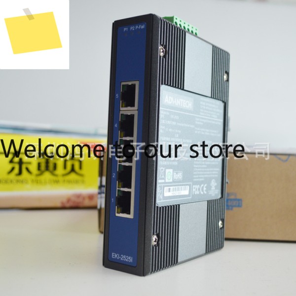 신품 어드밴텍 EKI-2525P-BE 산업용 PoE 스위치 5포트 비관리형 이더넷 ESD 보호 기능 탑재 제품 이미지