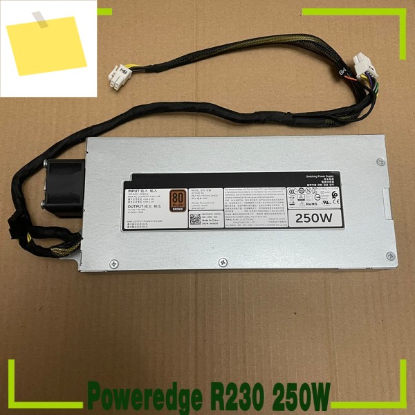 Dell Poweredge R230 P3G94 250W 서버 전원 공급 장치 9J6JG AC250E-S0용 제품 이미지