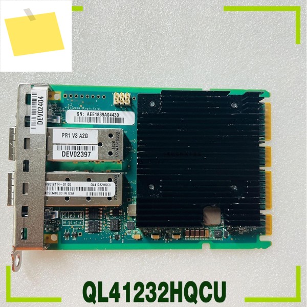 Qogic QL41232HQCU, 1025G SFP + 듀얼 포트, 광섬유 네트워크 카드 H2012414-01 제품 이미지