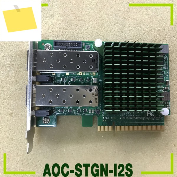 슈퍼마이크로 X520-DA20 10 기가비트 광섬유 82599 NIC esxi AOC-STGN-I2S 제품 이미지