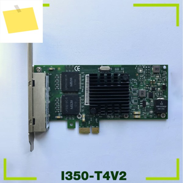 인텔 I350AM4 4포트 기가비트 전기 NIC PCI-E 서버 제품 이미지