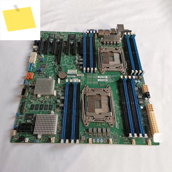 Supermicro 양방향 서버 마더보드 Xeon E5-2600 v3v4 제품군 LGA 2011 DDR4용 X10DRH-C 제품 이미지