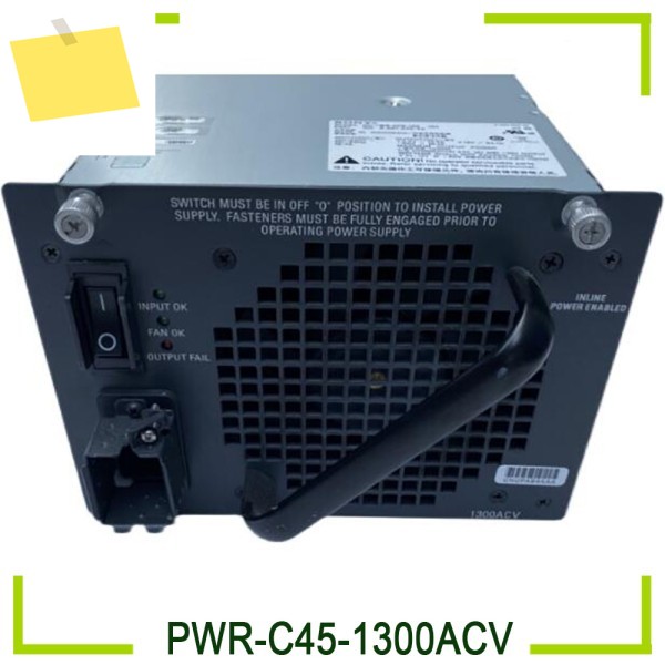 WS-C4506-E 4507R 시리즈 스위치에 사용되는 CISCO 전원 공급 장치용 341-0038-05 1300W PWR-C45-1300ACV 제품 이미지