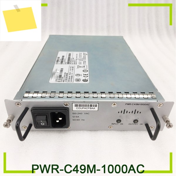 WS-C4900M 시리즈 스위치 사용되는 CISCO 전원 공급 장치용 제품 이미지