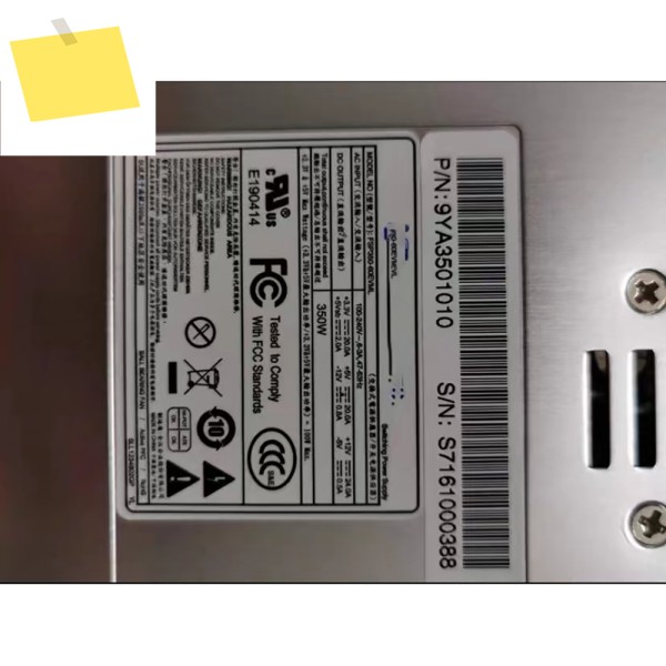 IPC 전원 공급 장치 350W FSP350-60EVML A5E02547143 제품 이미지