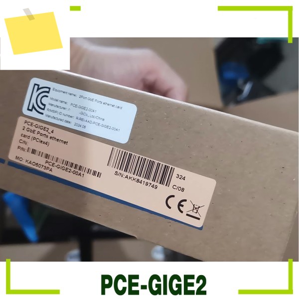 Advantech PCE-GIGE2-00A1 머신 비전 전용 산업용 네트워크 카드, 기가비트 2 포트, 4 제품 이미지