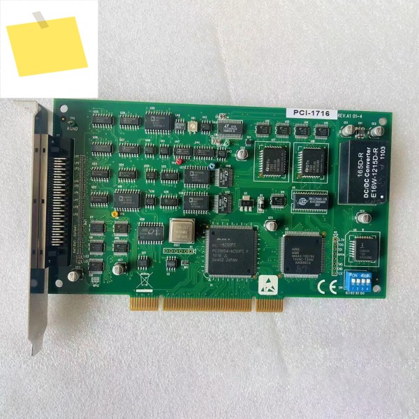 16비트 고정밀 다기능 데이터 수집 카드 PCI-1716 REV A1 제품 이미지