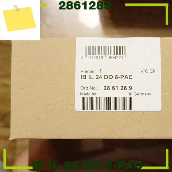 Phoenix 디지털 모듈용 - IB IL 24 DO 8-PAC 2861289 제품 이미지