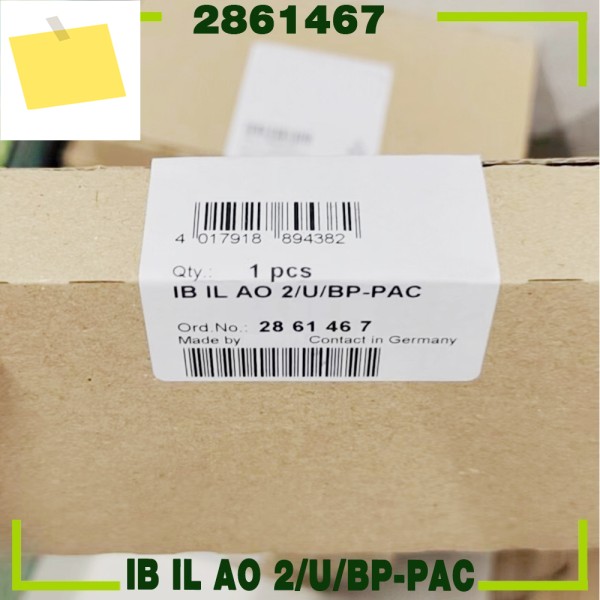 1개 아날로그 양량 모듈 IB IL AO 2UBP-PAC 2861467 제품 이미지