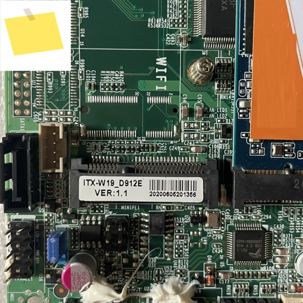 ITX-W19_S912E VER: 1.1 통합 기계 금전 등록기 산업용 제어 컴퓨터 마더보드 제품 이미지