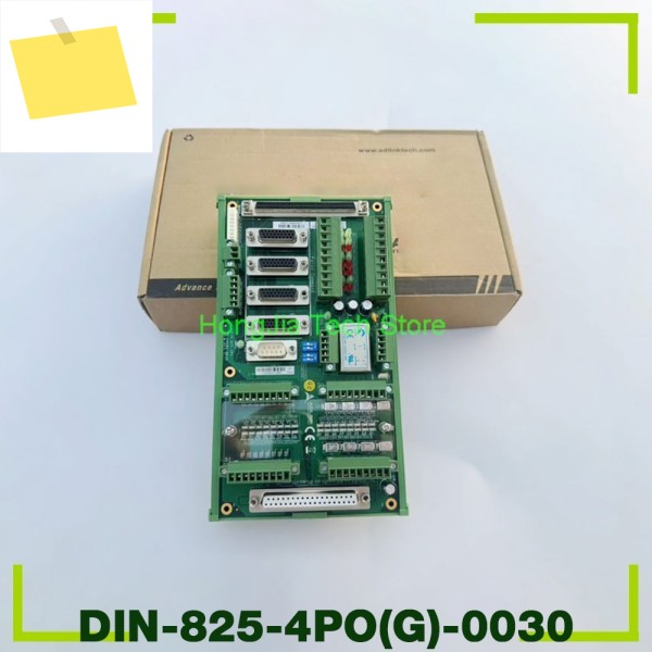 ADLINK 모션 제어 카드용 4축 터미널 보드 DIN-825-4POG-0030 제품 이미지