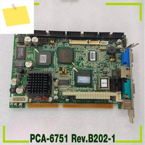 산업용 PCA-6751 REV:B202-1 REV B2 제어 마더보드 하프 길이 ISA 카드 벌크 패키지 제품 이미지
