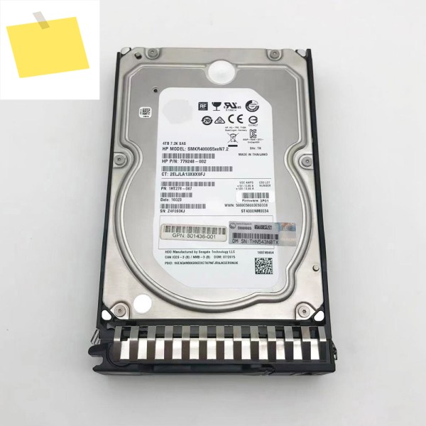 4T K2Q38B 12Gb 7.2K SAS 3.5인치 809601-001 3PAR 20000 하드 디스크 제품 이미지