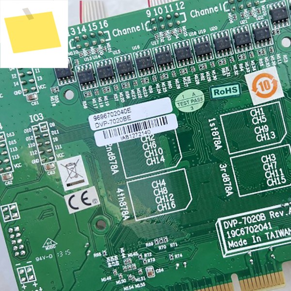 DVP-7020B Rev.A1 비디오 캡처 카드 어드밴텍 용 제품 이미지