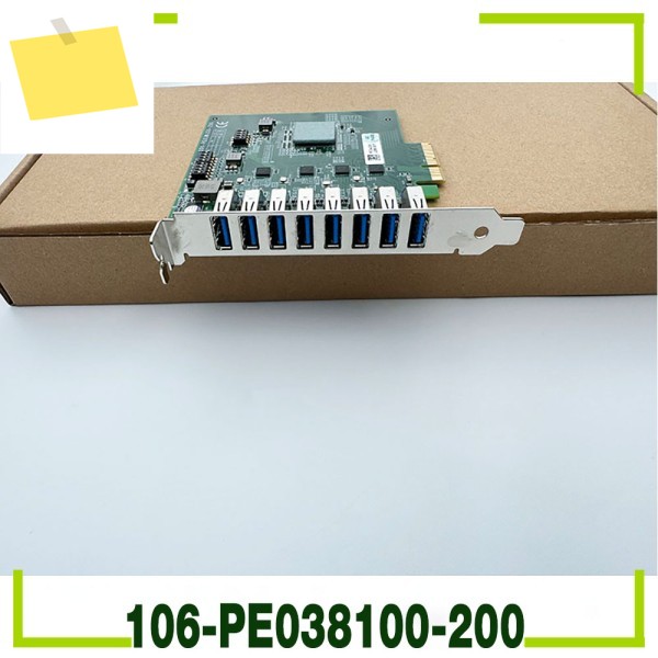 산업용 비전 카메라 카드 USB3.0 PCIE U381 106-PE038100-200 8포트 수집 완벽한 작업 제품 이미지