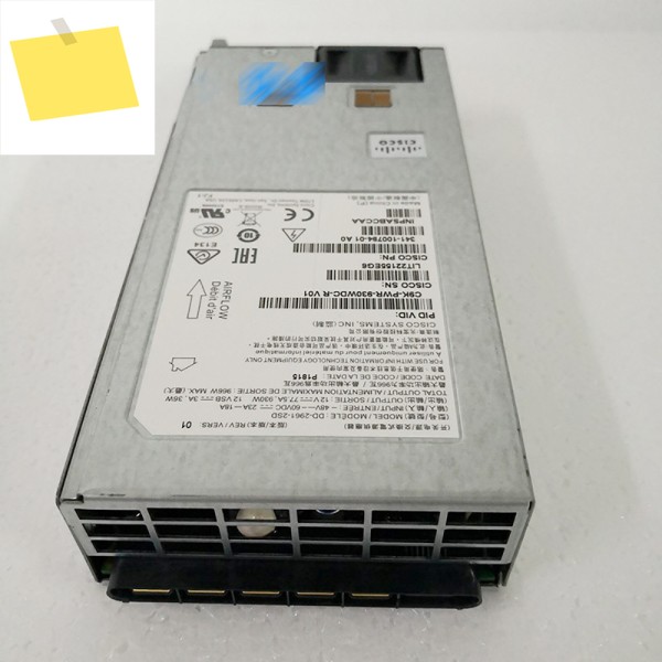 CISCO 전원 공급 장치 341-100794-01 930W 완전히 테스트된 C9K-PWR-930WDC-R 제품 이미지