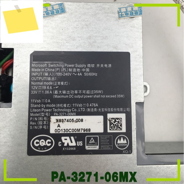 스위칭 전원 공급 장치 12V19.6A X용 PA-3271-06MX 937405 -008 28인치 Surface Studio i5 완벽한 테스트 제품 이미지