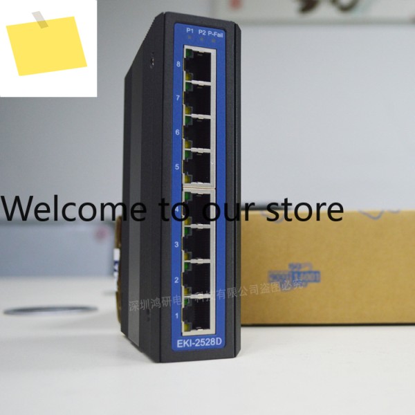 어드밴텍 EKI-2528D8FE DNV 언매니지드 이더넷 스위치 Poe 제조업체 제품 이미지