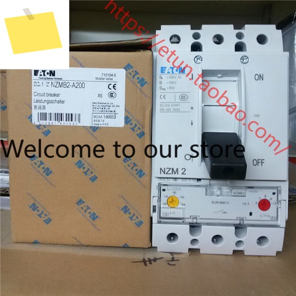 2025.4ETNEATON MOELLER 어드미럴티 멀러 몰드형 케이스 회로 차단기 NZMB2-A200NZMB2-A200 제품 이미지