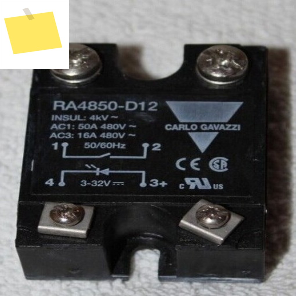 RA4850-D12 부티크 스위스 Jiale 직접 구리 클래딩 산업용 쉘 단상 솔리드 스테이트 릴레이 제품 이미지