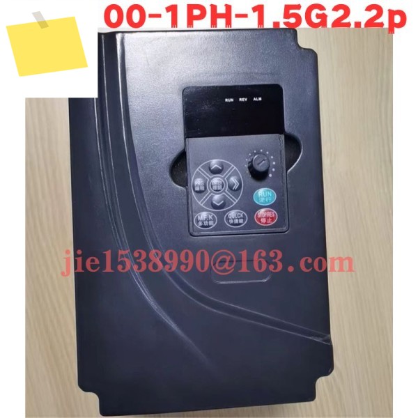 중고 주파수 변환기 EV8100-1PH-1.5G2.2p 정상 기능 테스트 완료 제품 이미지