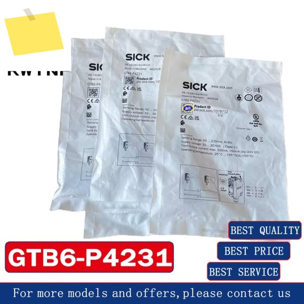 신품 GTB6-P4231 SICK 광전 스위치 센서, 100% 원래 창고 제품 이미지