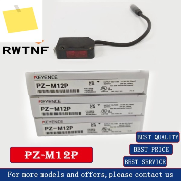 PZ-M12P KEYENCE 스퀘어 광전 센서, PNP 100%, 창고 주식 제품 이미지