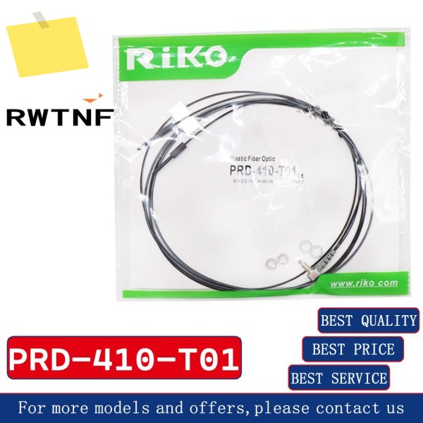 신품 PRD-410-T01 RIKO 반사 M4 광섬유 센서 프로브 L 자형 직각, 100% 원래 창고 제품 이미지