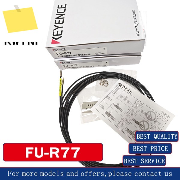 신품 FU-R77 KEYENCE 투명 광섬유 센서 100% , 창고 제품 이미지