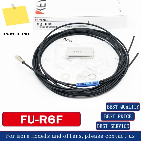 FU-R6F 신품 KEYENCE 반사형 스레드 M6 광섬유 센서, 창고 제품 이미지