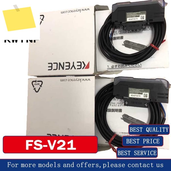 신품 FS-V21 KEYENCE 광섬유 센서, 듀얼 디스플레이 디지털 증폭기 제품 이미지