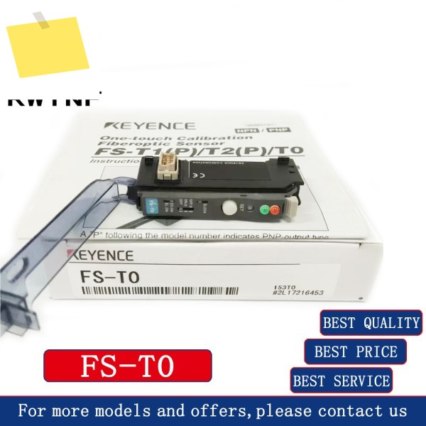 신품 FS-T0 KEYENCE 광섬유 센서 증폭기 배치 문의를 환영합니다. 제품 이미지