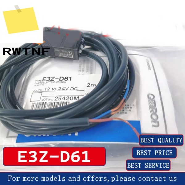 신품 E3Z-D61 확산 반사 광전 스위치 센서, 100% 원래 창고 제품 이미지