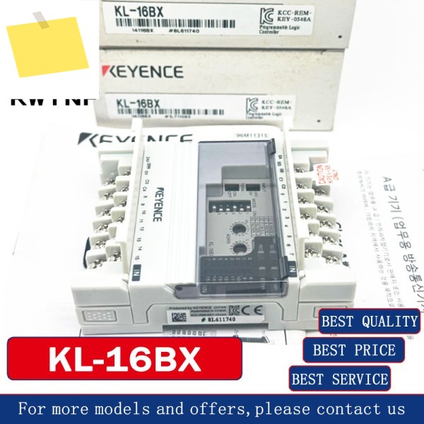 나사 고정 터미널 블록용 새 KL-16BX KEYENCE 프로그래머블 컨트롤러 100% , 창고 제품 이미지