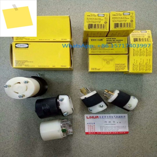 미국 HUBBELL 플러그 HBL4770C HBL2321 제품 이미지