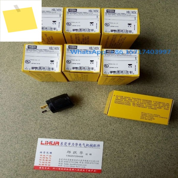 미국 허벨 플러그 HBL16BKCL HBL2521 HBL7465V 제품 이미지