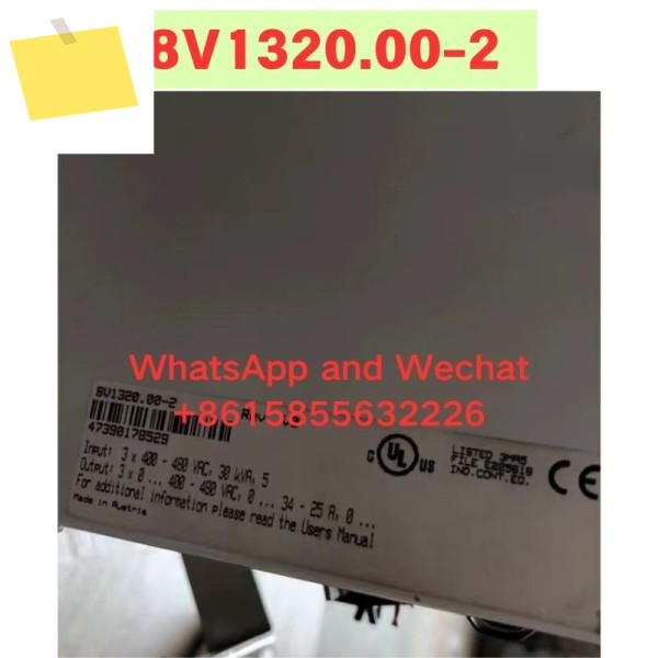 중고 서보 드라이버 8V1320.00-2 기능 테스트 OK 제품 이미지