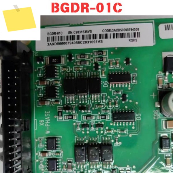 사용된 BGDR-01C ACS580-880 시리즈 인버터 고출력 드라이브 보드 기능 테스트 완료 제품 이미지