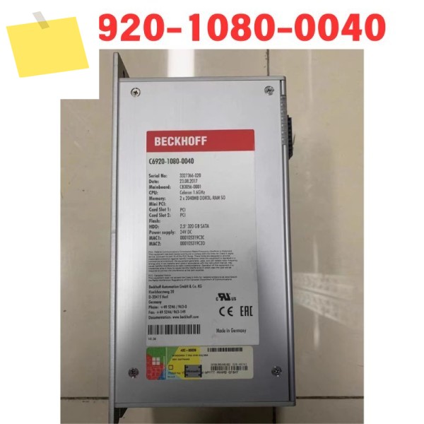 중고 C6920-1080-0040 PLC 컨트롤러 기능 테스트 OK 제품 이미지