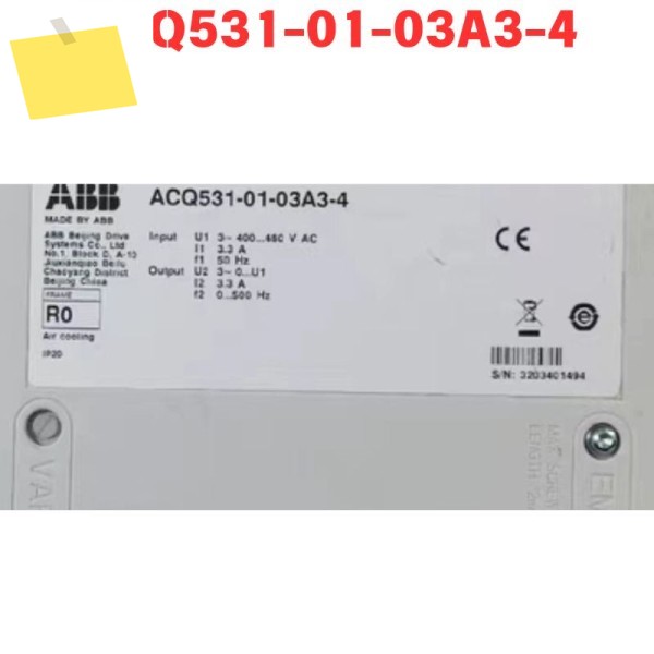 중고 ACQ531-01-03A3-4 인버터 기능 테스트 OK 제품 이미지