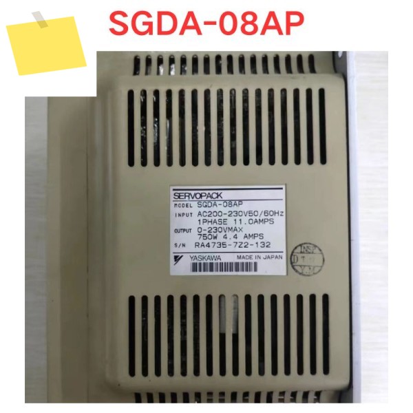 중고 SGDA-08AP 서보 드라이버 기능 테스트 OK 제품 이미지