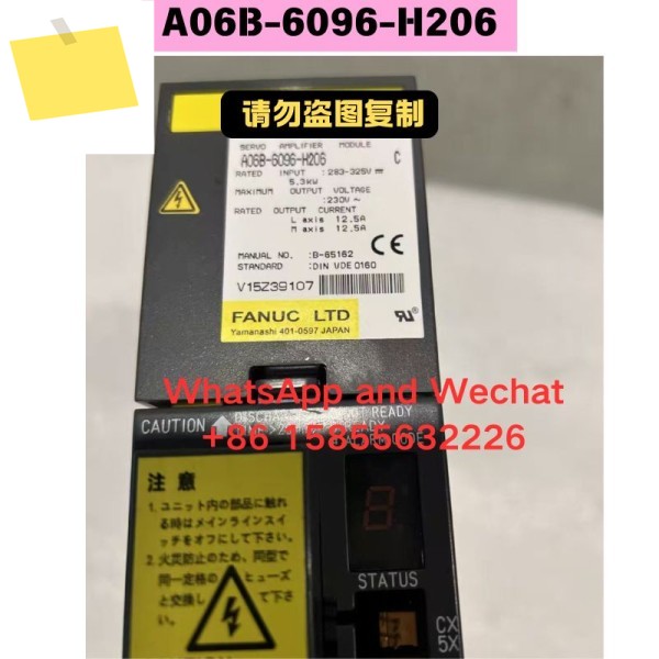 중고 드라이버 A06B-6096-H206 기능 테스트 OK 제품 이미지