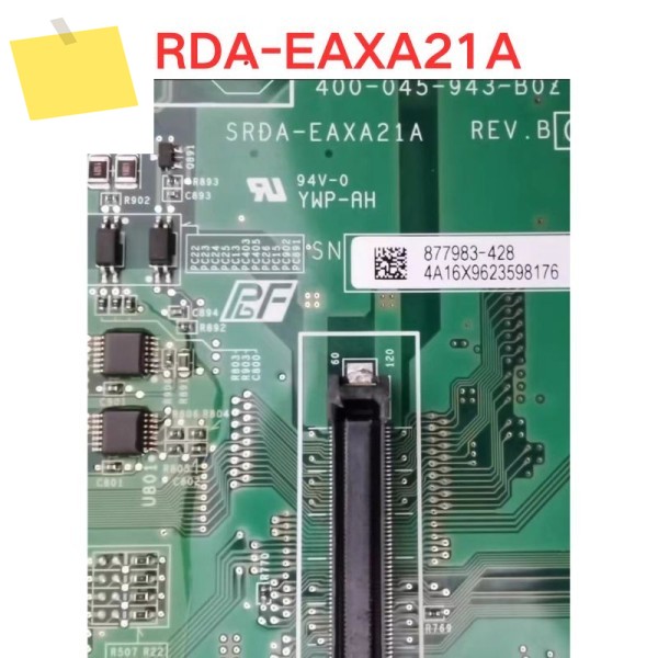 사용된 SRDA-EAXA21A DX200 축 기판 기능 테스트 완료 제품 이미지