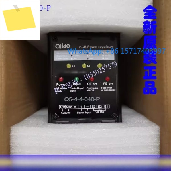 QLIDE Q5 - 4-4-040 P 3상 SCR 전력 조정기 40A 컨트롤러 전압 제품 이미지