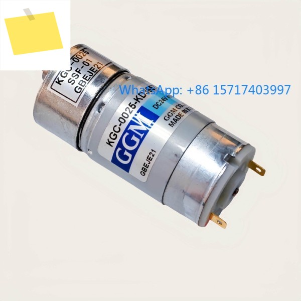 한국 GGM 신품 마이크로 DC 24V 기어 모터 KGC-0025-KD3657U2 제품 이미지