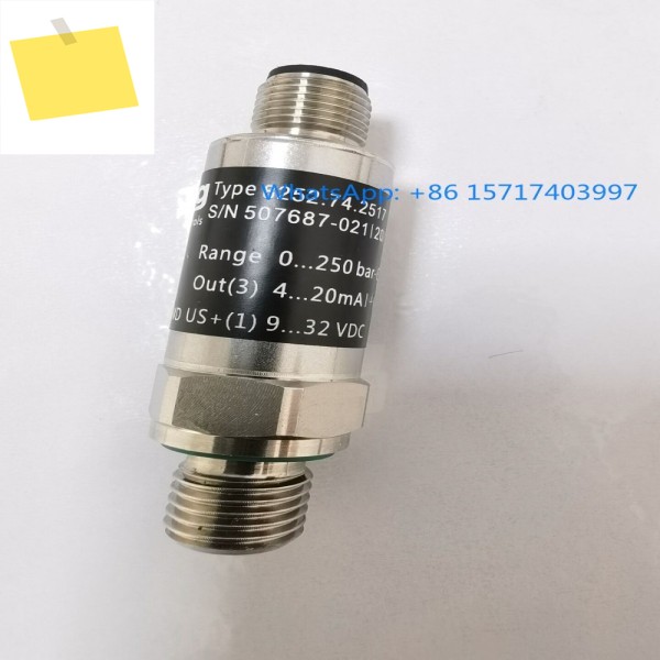 Trafag 8252.84.2517 로더 전자 저울 오일 압력 센서 0-250bar 제품 이미지