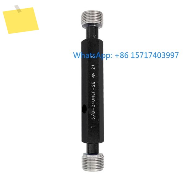 하량 미국 표준 플러그 게이지 14 516 38 UNC 나사 2B 제품 이미지